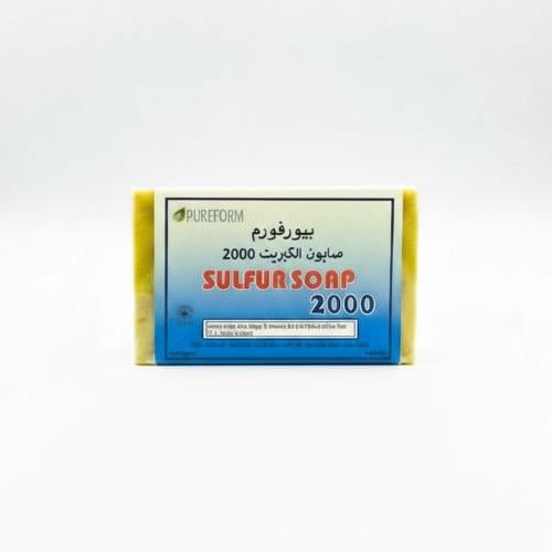 صابون بيورفورم الكبريت 2000 للعناية بالبشرة الدهني...