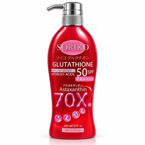 لوشن سوريكو بالجلوتاثيون والأستازانتين 70X – 500 م...