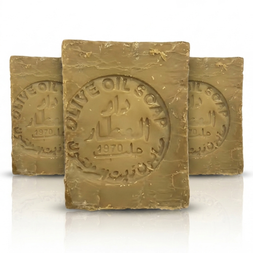 صابون زيت زيتون دار العطار الطبيعي 3 قطع