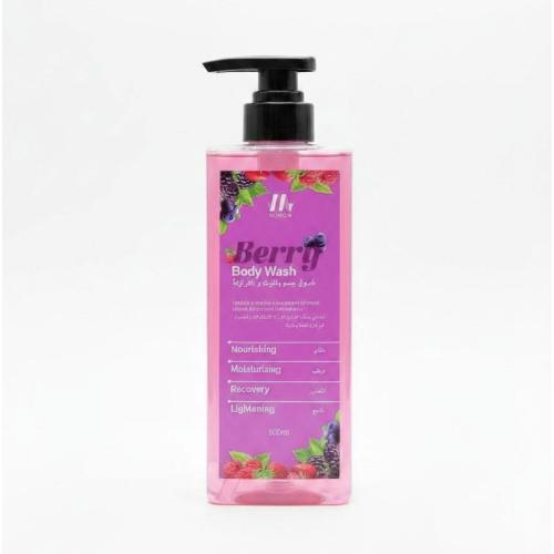 غسول الجسم السائل بالتوت لتفتيح والترطيب من مورفون...