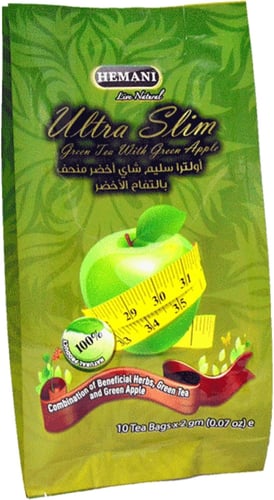 Herbal tea Ultra Salim with apple and green tea fr...