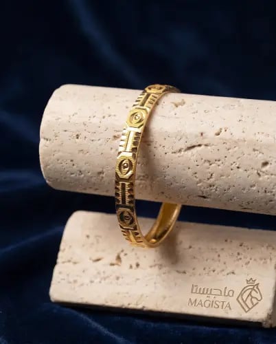 بناجر دقة عين الظبي – ذهب عيار 21