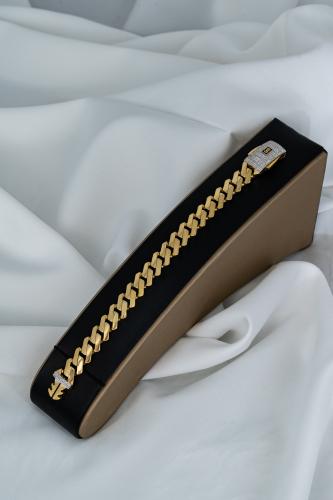 سوارة موناكو إيطالي باقيت – ذهب عيار 18