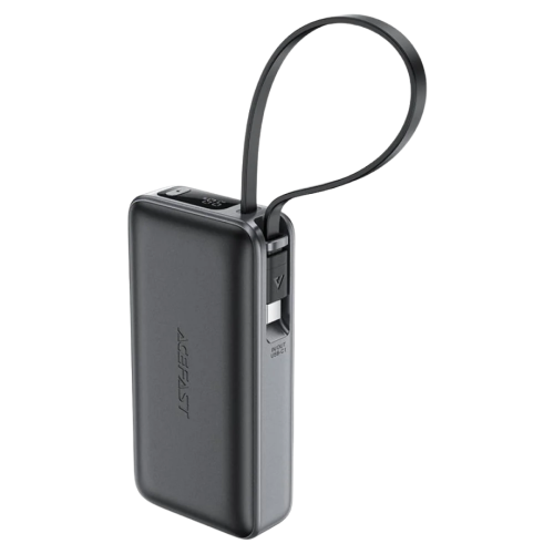 باور بانك AceFast 10000mAh بقوة 30 واط مع كابل USB...