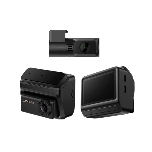 داش كام DDPAI Z90 أمامية 4K وخلفية 2K مع GPS