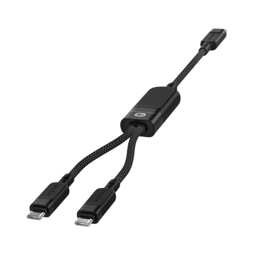 سلك AceFast USB-C إلى منفذين USB-C بقوة 100 واط –...
