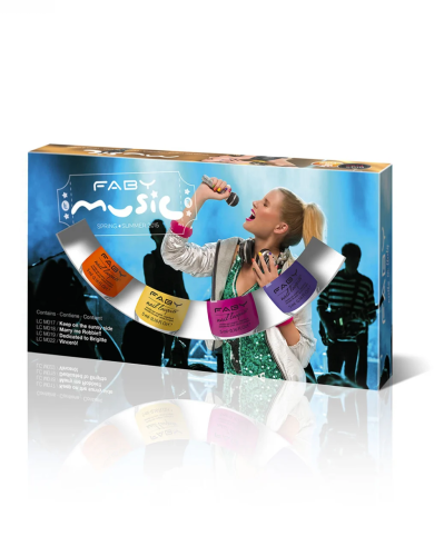 فابي مجموعة ميوزيك لتلوين الأظافر