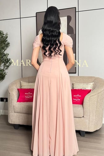 فستان منار (فستان لحمي جورجيت )