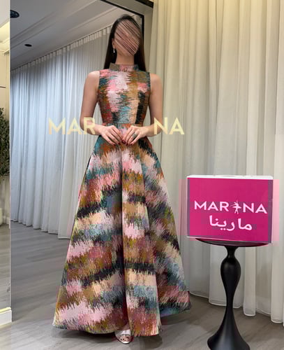 فستان سليفا (فستان برنت ميكادو جيبون تركي)