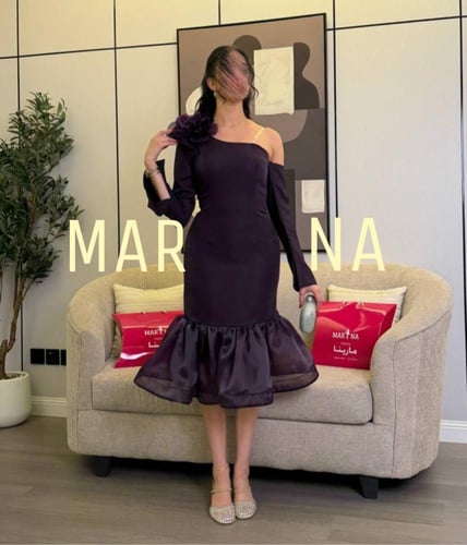 فستان زهى(فستان ليلكي باربي مع جزار )