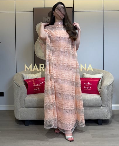 فستان مارين (فستان بنكي قطعتين بطانه باربي جبير دا...