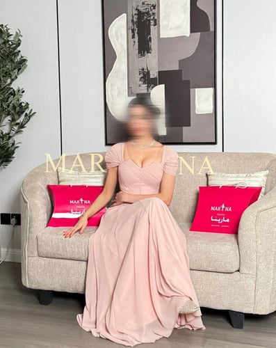 فستان منار (فستان لحمي جورجيت )