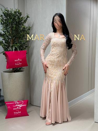 فستان يسرا (فستان بيج كلفه شك سهره تدخيله جورجيت )