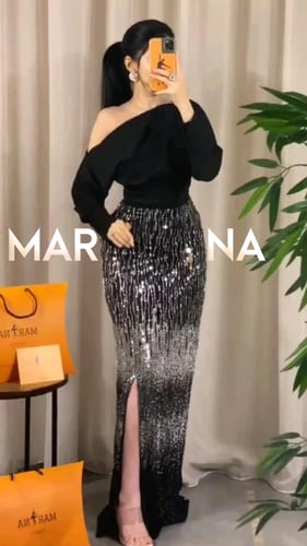 فستان ماريا (فستان ون شولدر)