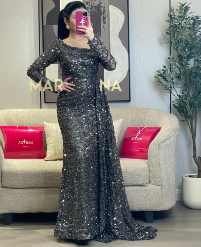 فستان هناء (فستان كلفه شك سهره ذيل جنب)