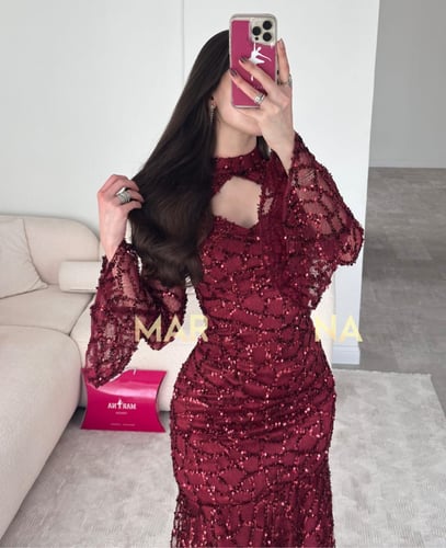 فستان نورا (فستان سهره شك راقي)