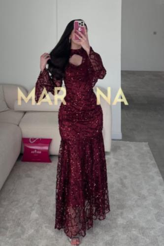 فستان نورا (فستان سهره شك راقي)