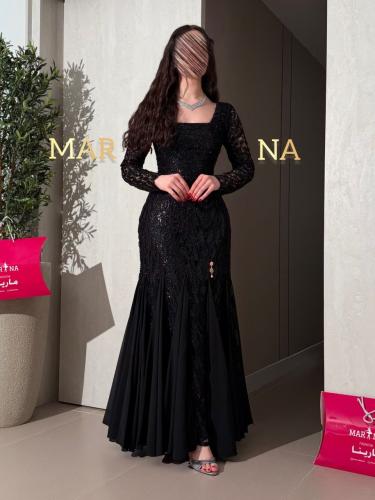 فستان يسرا (فستان اسود كلفه شك سهره تدخيله جورجيت...