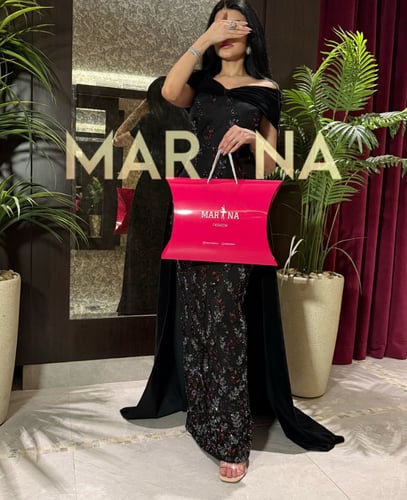 فستان جمانة (فستان قطعة مع ذيل باربي