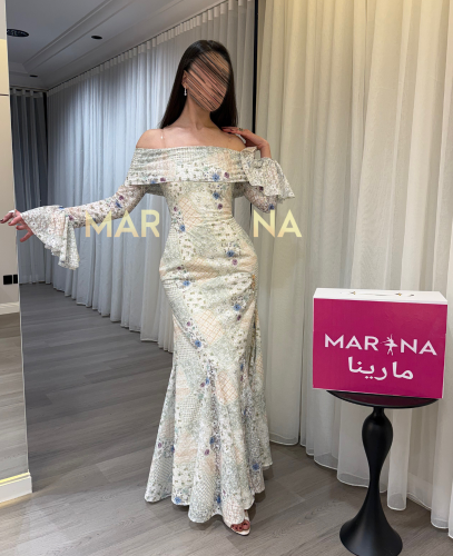 فستان ليان (فستان شولدر مشجر)