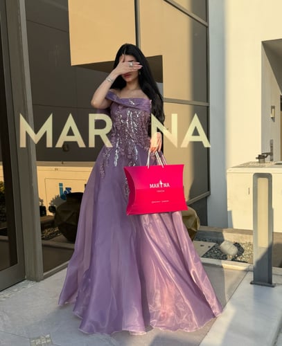 فستان نجود (فستان اورجنزا كلوش أنيق)