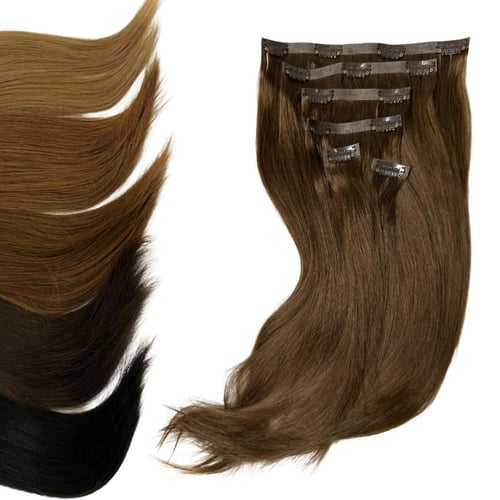 وصلات طبيعي كلبسات مخفي 6 قطع