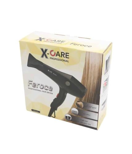 مجفف شعر بروفيشنال اسود X-CARE