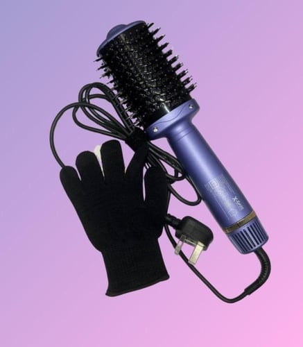 فرشاة الشعر الحرارى لون بنفسجي