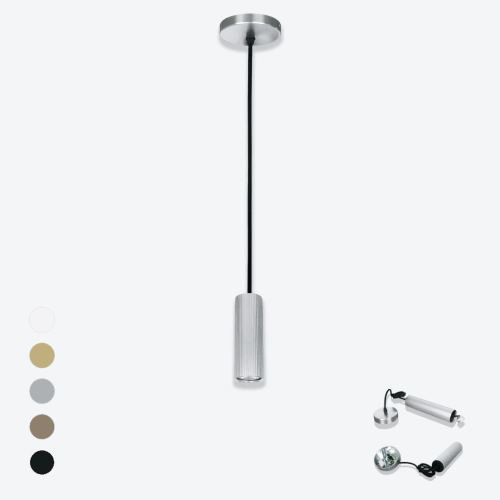 وحدة إنارة معلقة داخلي فضي