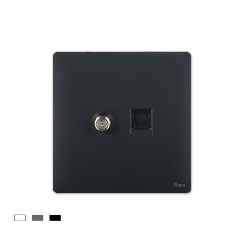 فيش تلفون+ فيش دش بألوان متعددة صناعة سعودية