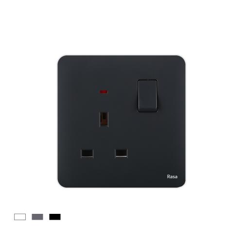 فيش ثلاثي مفرد بمفتاح بألوان متعددة