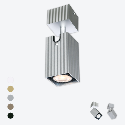 إطار إنارة مربع فضي FORS-4-2-CH