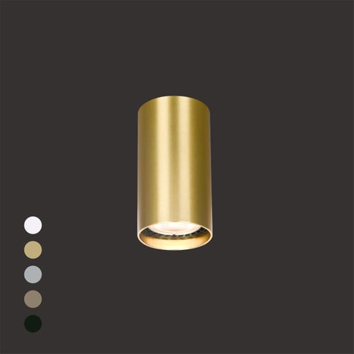 إطار إنارة سقفى ثابت دائرى ذهبي FORS-3-3-BG