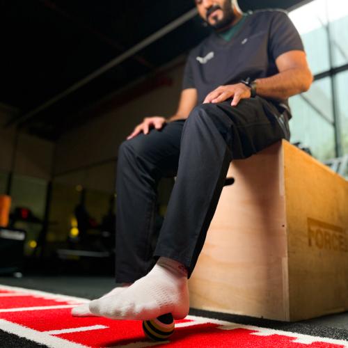 كرة تدليك اسفنجية للتدليك العميق من تريجر بوينت -...