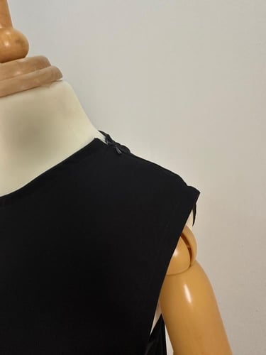 فستان عباية كتان - D1