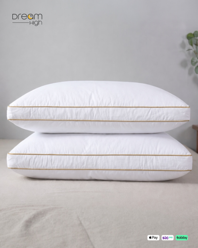 دريم هاي مخدة فندقية 50x75 سم - أبيض - DREAMNEW133