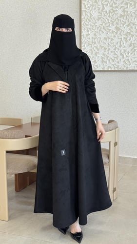 عبايه شتويه قماش شمواه