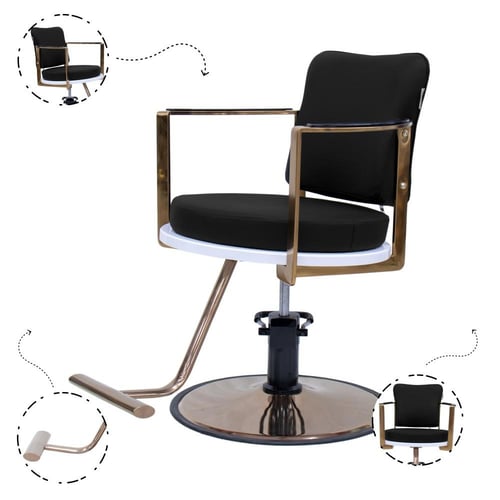 جلوبال ستار كرسي قص اسود 008-55