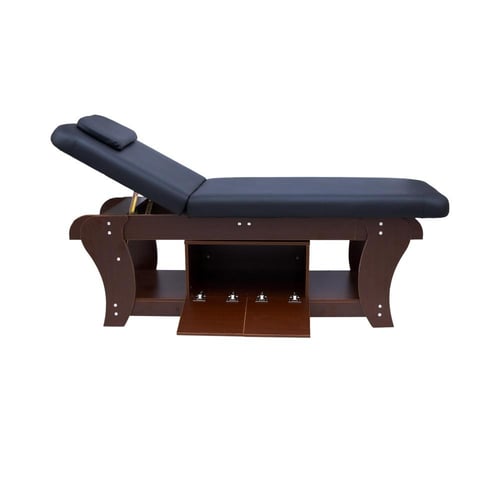 جلوبال ستار سرير مساج بني غامق BS07