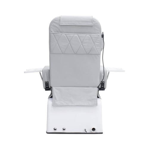 كرسي بديكير ومساج رمادي WB-2310