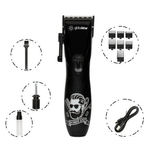 ماكينة حلاقة اسود TR-9500 من جلوبال ستار