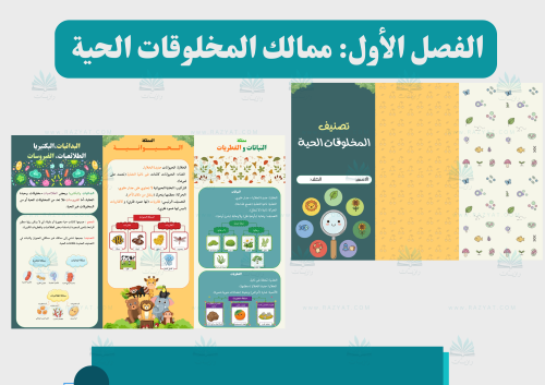 مطوية تصنيف المخلوقات الحية