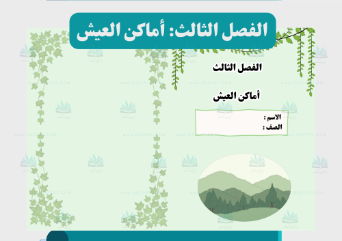 مطوية أماكن العيش