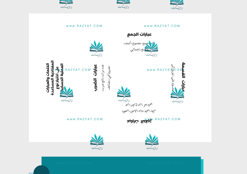 مطوية الخطوات الأربع لحل المسألة