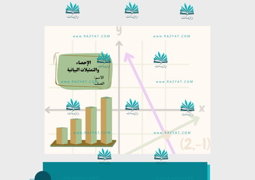 مطوية الإحصاء والتمثيلات البيانية pdf