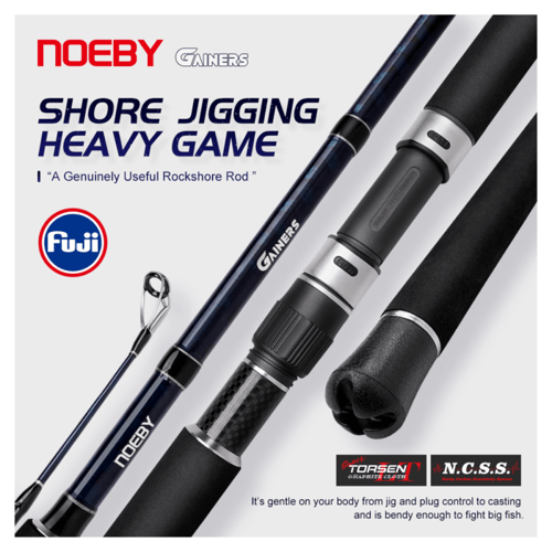 Noeby Rod Gainers ShoreCasting 1002XH / 40-160G/ 3...