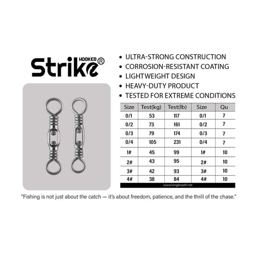 Strike Heavy box Swivels