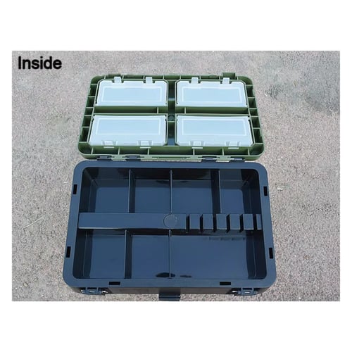 صندوق أدوات صيد السمك متعدد الوظائف