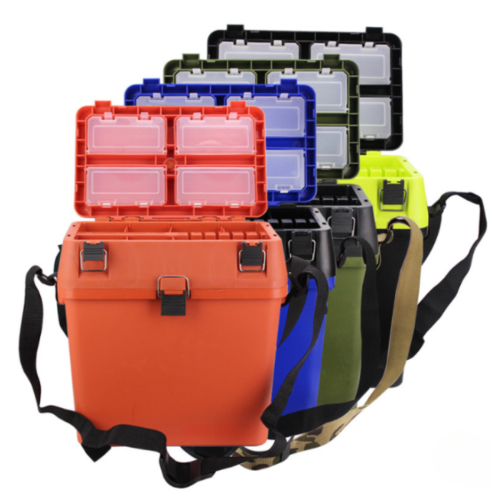 صندوق أدوات صيد السمك متعدد الوظائف