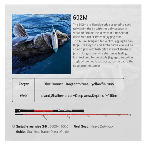 قصبة نويبى فاست جيقينق 183سم /120-260جرام (NBJ602M...